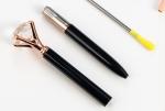 Personalized Diamond Crystal Metal Ballpoint Pen for Gift 2.5g 0.35mm Writing