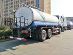SINITRUK Water Tank Truck 6x4 LHD 371HP 18CBM White Large Capacity