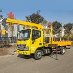 8Ton Jiubang Special Offer Homan Telescopic Boom Mobile Truck Mounted Crane for
