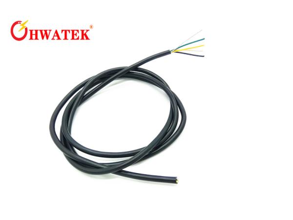 Multicore Industrial Flexible Cable Oil Resistant , Multi Strand Flexible Cable