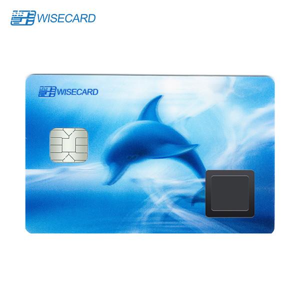 Cheap High Secured Fingerprint Smart Card For Stand Alone Authentication for sale