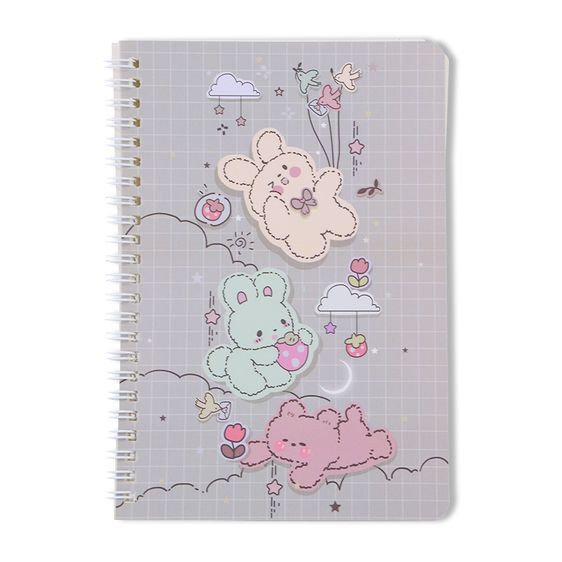 Customized Print Student Note Books for School 4 Colors Paper Composition Exercise