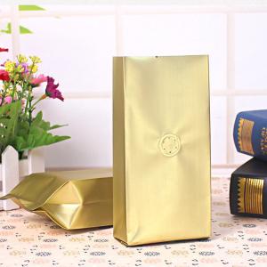 Quality Matte Zipper Aluminum Foil Stand Up Pouch For Ground Coffee Granule Powder Bean wholesale