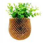 Degradable Honeycomb Paper Sleeve For Glass Bottle Cosmetic Packaging