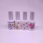 glass bottle perfume atomizer spray bottle recycled glass bottles black cap