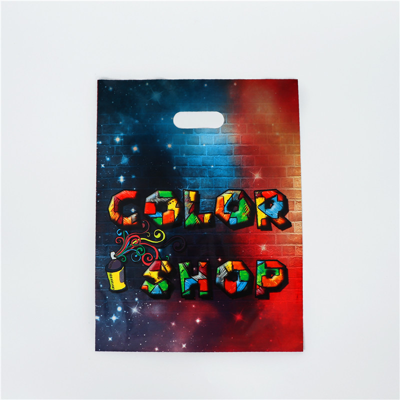 LDPE Patch Printed Plastic Bag