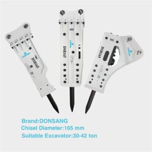 Quality Chisel 165mm Hydraulic Hammer Breaker For 30 Ton 35 Ton 40 Ton Excavator wholesale