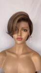 13x4 frontal lace wig short human hair wig piano color hair brazilian hair for