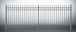 Quality Light Weight Ornamental Aluminum Fence For Factory / Workshop wholesale