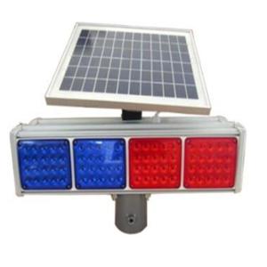 Quality IP65 Aluminum 5W 8Ah Solar Flash Lights Construction Warning wholesale