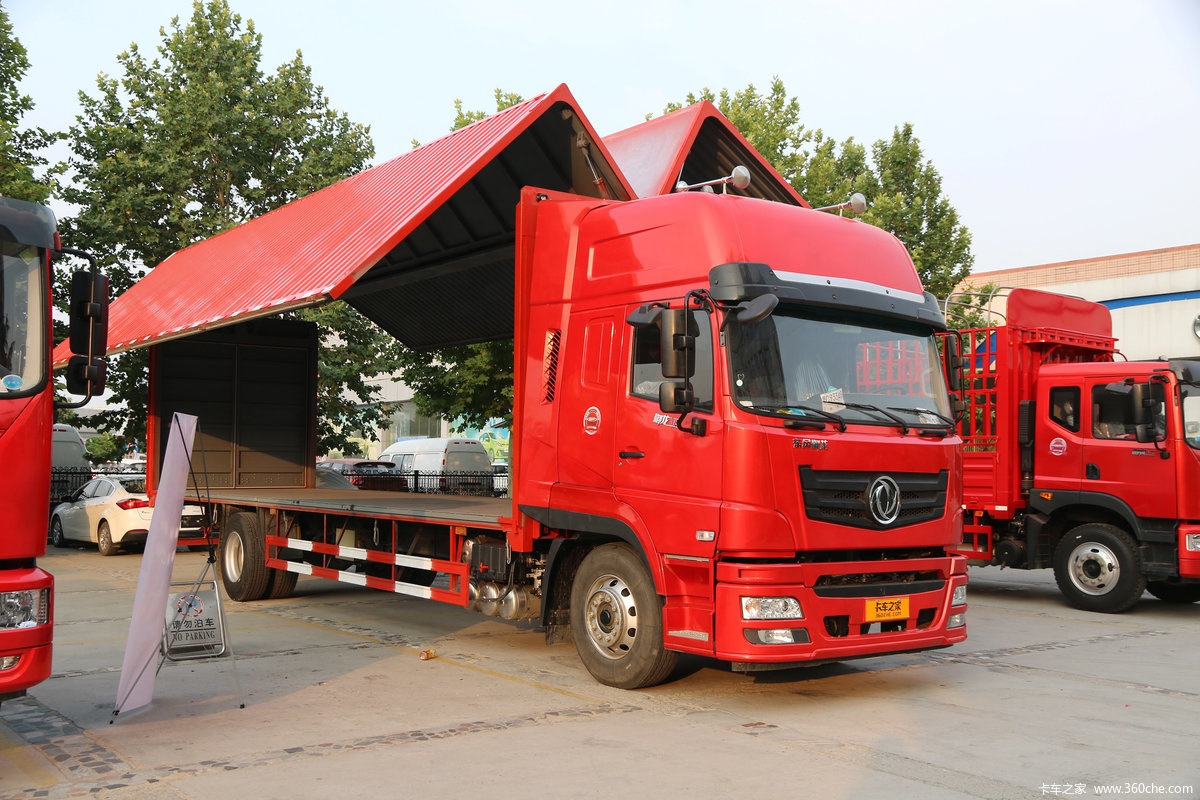 Dongfeng 245 4x2 Lhd Wingspan Euro 5 Cargo Truck Manual Transmission 6 8L Engine Capacity