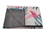 Microfiber Custom Printed Sand Free Beach Towel Waffle Fabric