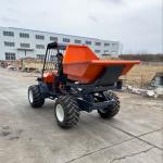 4 Wheel Drive Agriculture Palm Oil Plantation Dumper Tractor 14HP