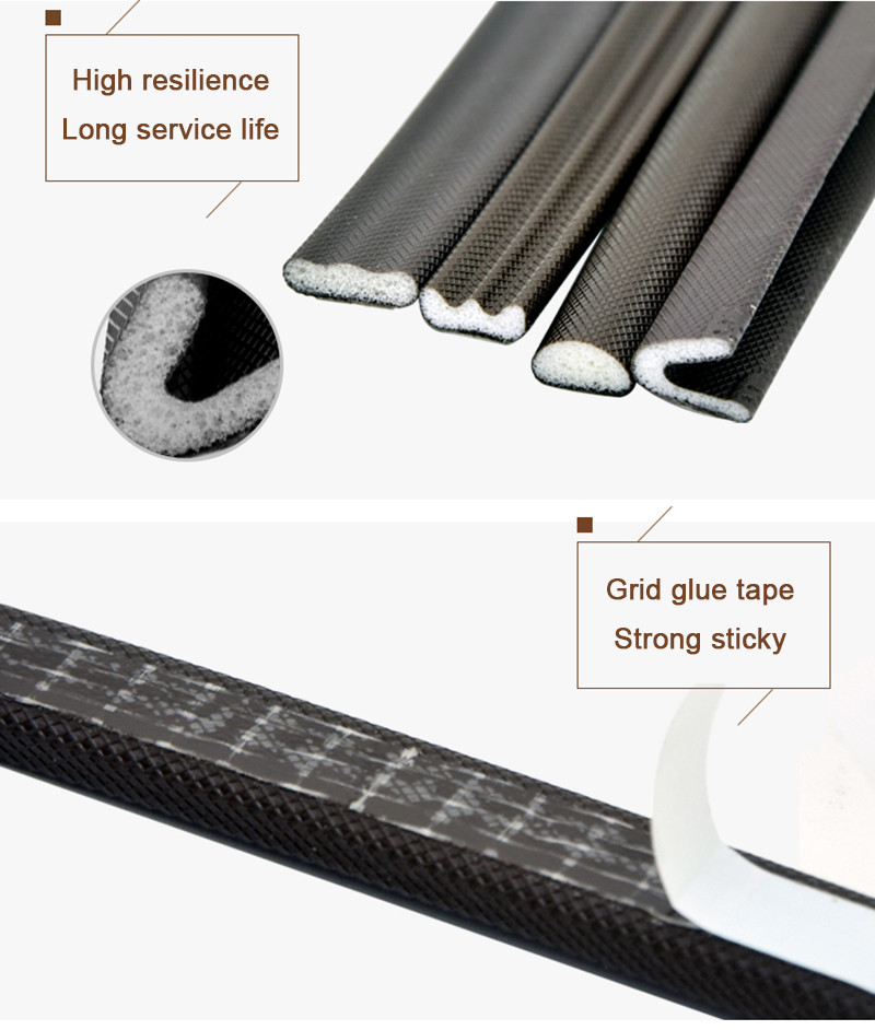 Dustproof Self Adhesive Foam Seal Strips