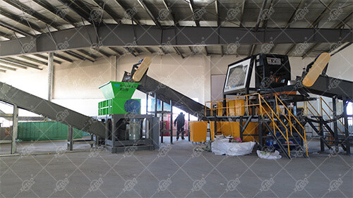 100t/D Garbage Sorting Machine Robotic Arm Ai Sorting Machine