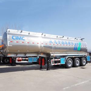 Quality CIMC Milk Transportation 46000L Stainless Steel Tanker wholesale