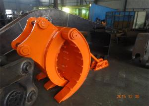Quality Mechanical Type Heavy Duty Rock Grapples For Excavators Hitachi ZX330 wholesale
