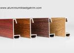Custom Wood Grain Copy Aluminium Picture Frame Mouldings Profiles