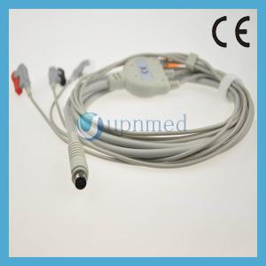 Quality MEK One piece 3-lead ECG Cable with leadwires wholesale