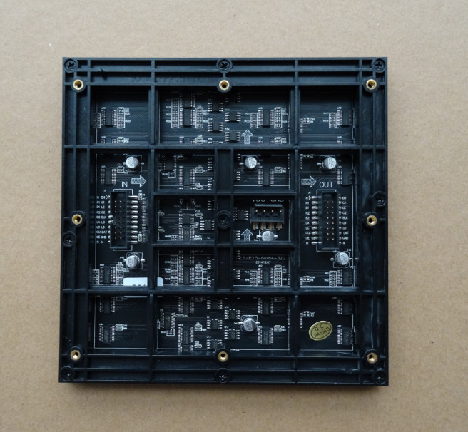 3D Effect P2.5 High Brightness LED Display 160000 Dots Pixel Density