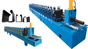 Quality 220v / 380v Shutter Door Roll Forming Machine 5.5kw 50hz 3 Phase 7.5m×1.05m×1.3m wholesale