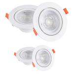 OEM SKD Indoor LED Recessed Downlight 3inch Rustproof Durable