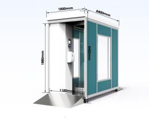Quality Public Places Contactless Thermometry Disinfection Channel wholesale