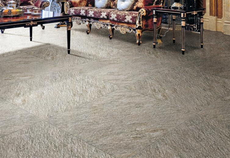 Scratch Resistant Sandstone Porcelain Tiles Absorption Rate Less Than 0.05%