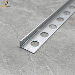 Aluminum Decorative Trips Aluminium Tile Trim 8mm Silver