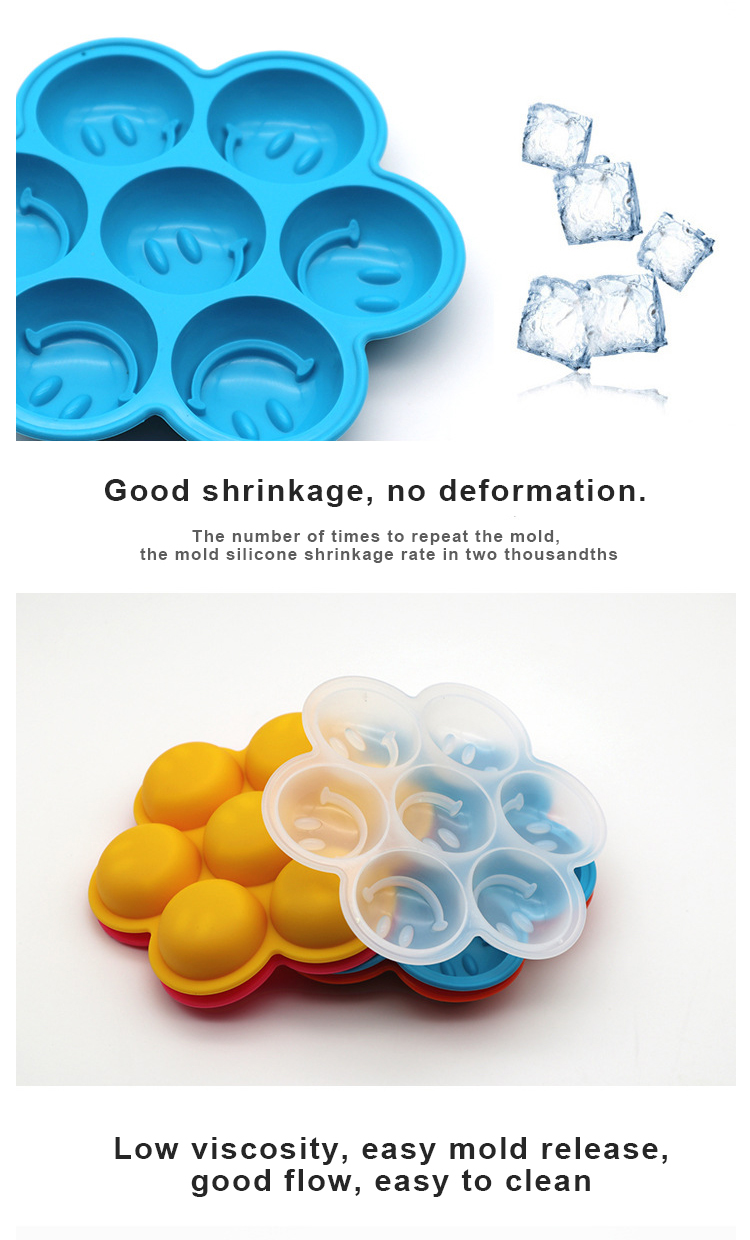 Easy Release Silicone Ice Cube Tray