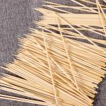 Wholesale Sharp Bamboo Skewers Disposable Sticks for BBQ Hot-pot Outdoor Camping
