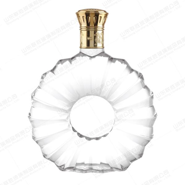 High Grade 750ml 700ml Clear Glass Bottle For Beverage Liquor Gin Vodka Rum Wine