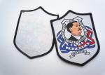 Polyester Woven Custom Clothing Patches Self Adhesive Embroidery