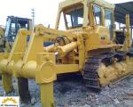 D155A-1 Old Komatsu Dozer Bulldozer / Komatsu High Track Dozer With Three Shank