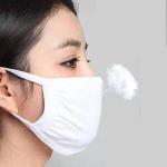 Adjustable Ear Loop Cotton Dust Proof Face Mask Comfortable Easy To Wear