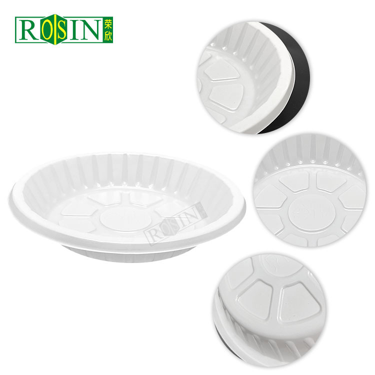 Customized 7 inch Biodegradable Container Corn Strach Eco Friendly Food Boxes