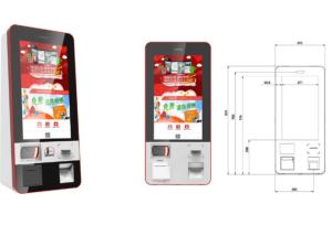 Quality Anti-peeping Lottery Ticket Vending Machine , Self Cash / Card Payment Kiosk wholesale