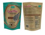 Wholesale Biodegradable Zipper Brown Kraft Paper Bags Tea/Food Packaging Stand