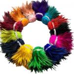 5-6 Inch Shoes Decoration Saddle Hackle Feather for Festival