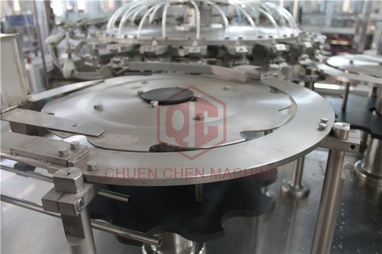 8000BPH Big Capacity Juice Bottling Machine Glass And Plastic Bottle Filling And Packing