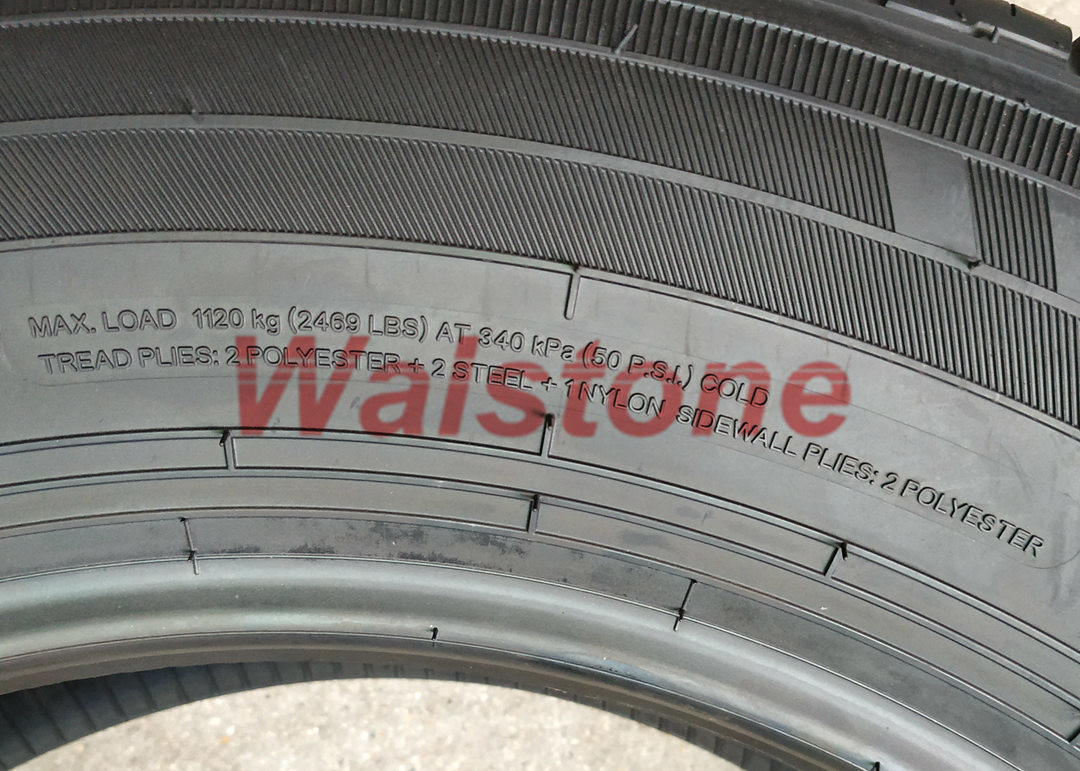 Passenger Car Solid Rubber Tyres 255/60R18 112XL/H/V Symmetric Tread Pattern