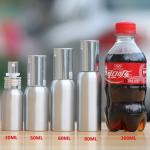 20 - 1000ml Cosmetic Aluminum Bottles Water Proof Environment Friendly