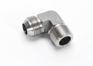 Quality 757 Bar Male NPT 38mm High Pressure Pipe Fittings , Stainless Steel 90 Degree Elbow wholesale