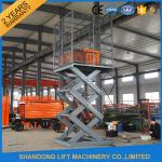 Fixed Stationary Hydraulic Scissor Lift Tables used for Cargo Lifting 3000kgs 3