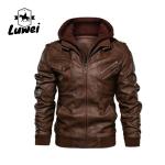 Leather Plus Size Motorcycle Trench Jaqueta Windcheater Utility Outdoor Sports