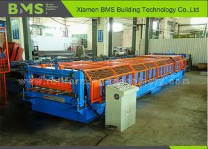 China 20 Steps Stainless Steel Roofing Panel Roll Forming Machine High Productivity For USA on sale