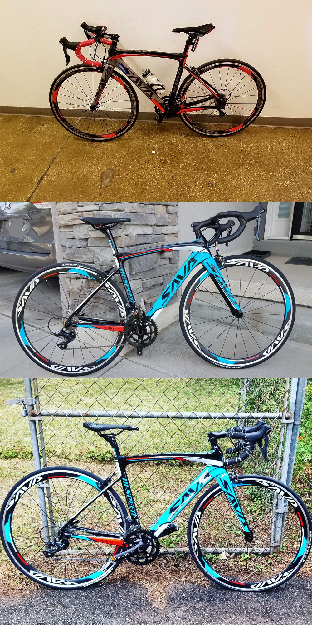 18 Speed T800 Carbon Fiber Bike , SAVA Warwind3.0 700c Racing Bike