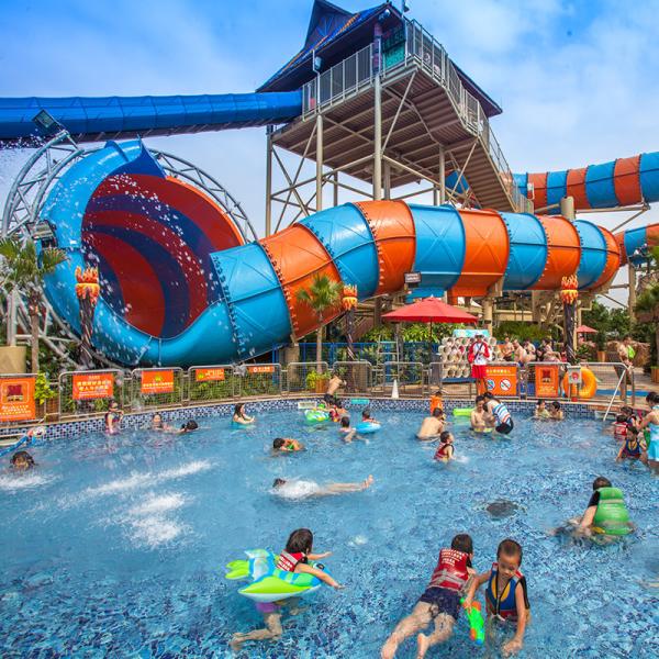 Hot Sale Fiberglass Water Slides Prices Amusement Park Equipment Outdoor Water