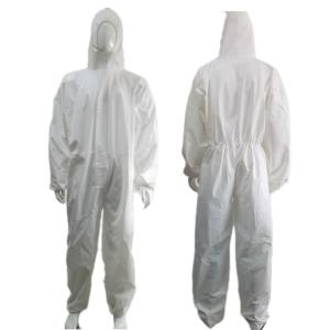 Quality Disposable Non Woven Coverall With Breathable Anti Static Fabric EN1149 Standard wholesale