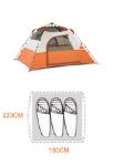 3-4 Person Outdoor Camping Tent Waterproof Camping Tent Guyline Camping Tent